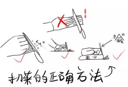 1min让你明白如何与切菜切到手说拜拜