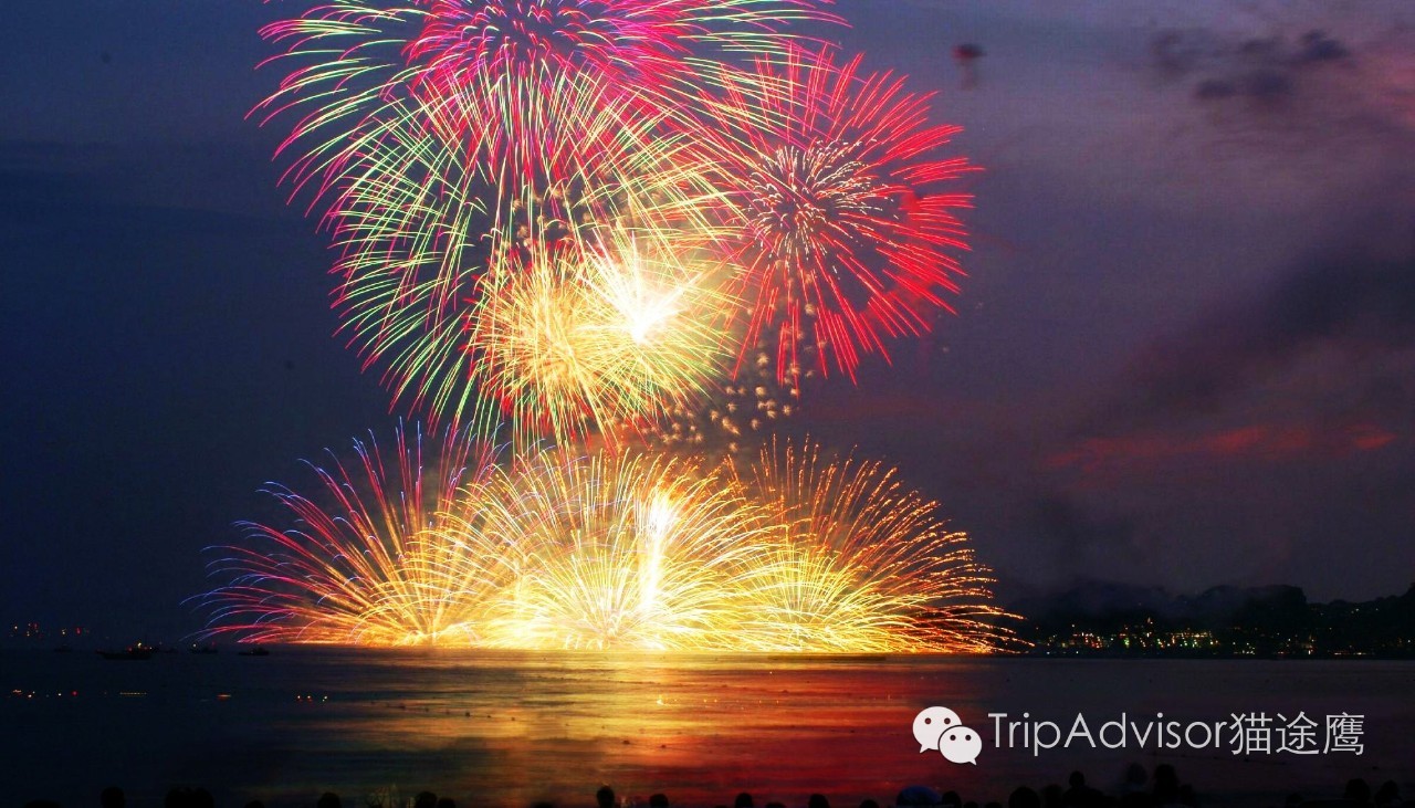 日本顶级烟花大赏美的不可胜收,2019日本烟花大赏