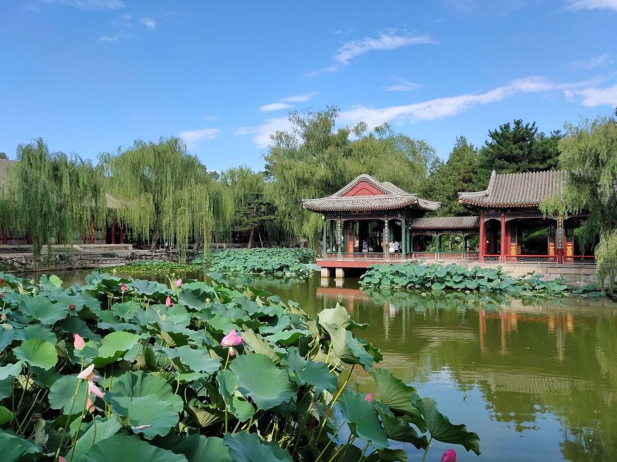 谐趣园俯瞰图,谐趣园2021