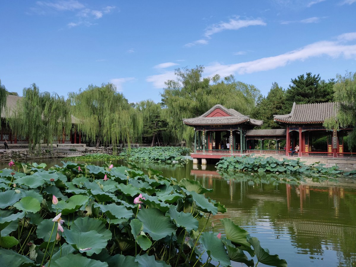 谐趣园俯瞰图,谐趣园2021