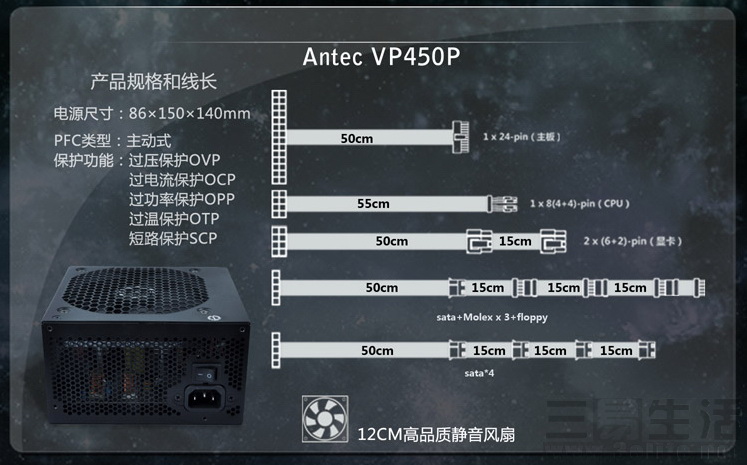 安钛克vp450psn码,安钛克vp450p深度测评