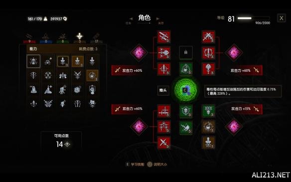 巫师3狂猎各类流派图,巫师3各流派攻略