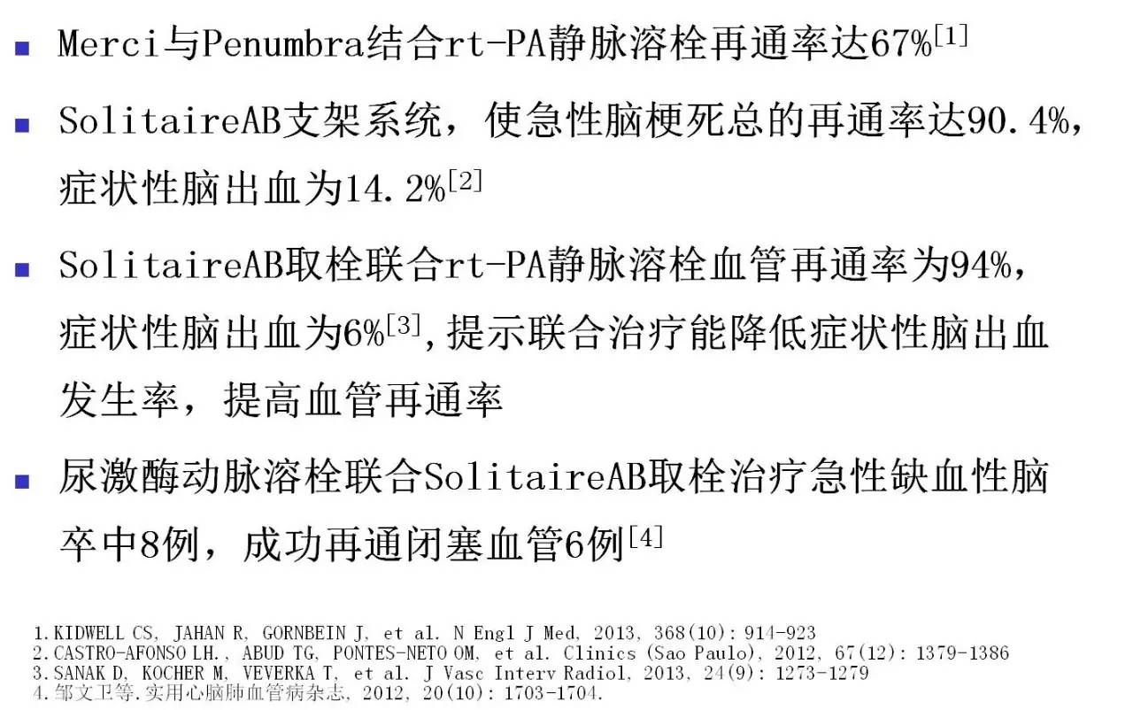 rt-pa溶栓的禁忌症,神经介入溶栓术联合静脉溶栓治疗