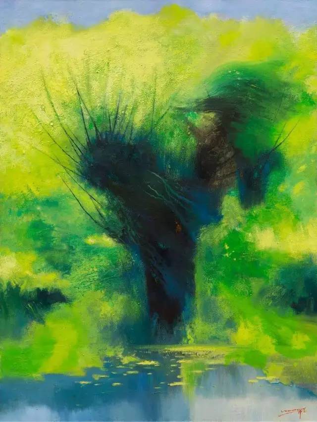 吕中元油画高清,吕中元高清油画