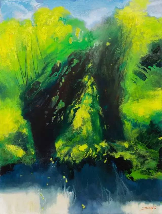 吕中元油画高清,吕中元高清油画