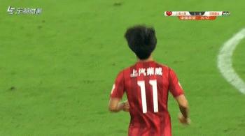 中超胡尔克受伤视频,破门上港