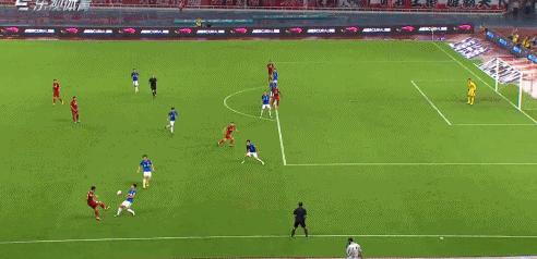 中超胡尔克受伤视频,破门上港