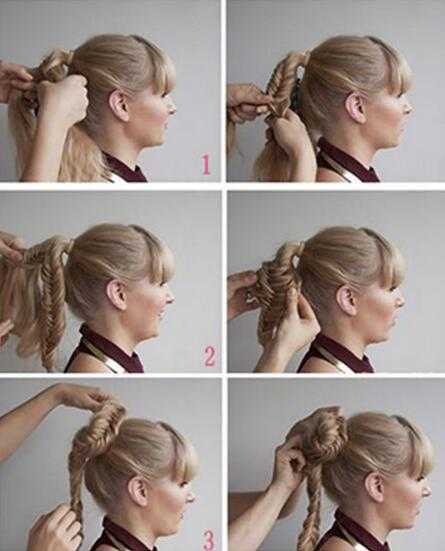 丸子头的扎法简单易学好看头发多,低丸子头简单扎法慵懒风丸子头