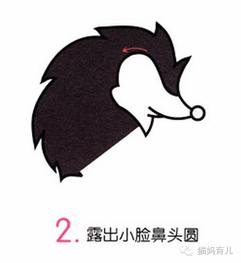 兔子与刺猬童话故事简笔画,小鸡球球和小刺猬简笔画