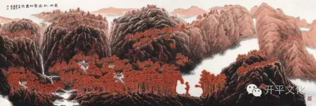 丰而为人:品梁策先生山水画