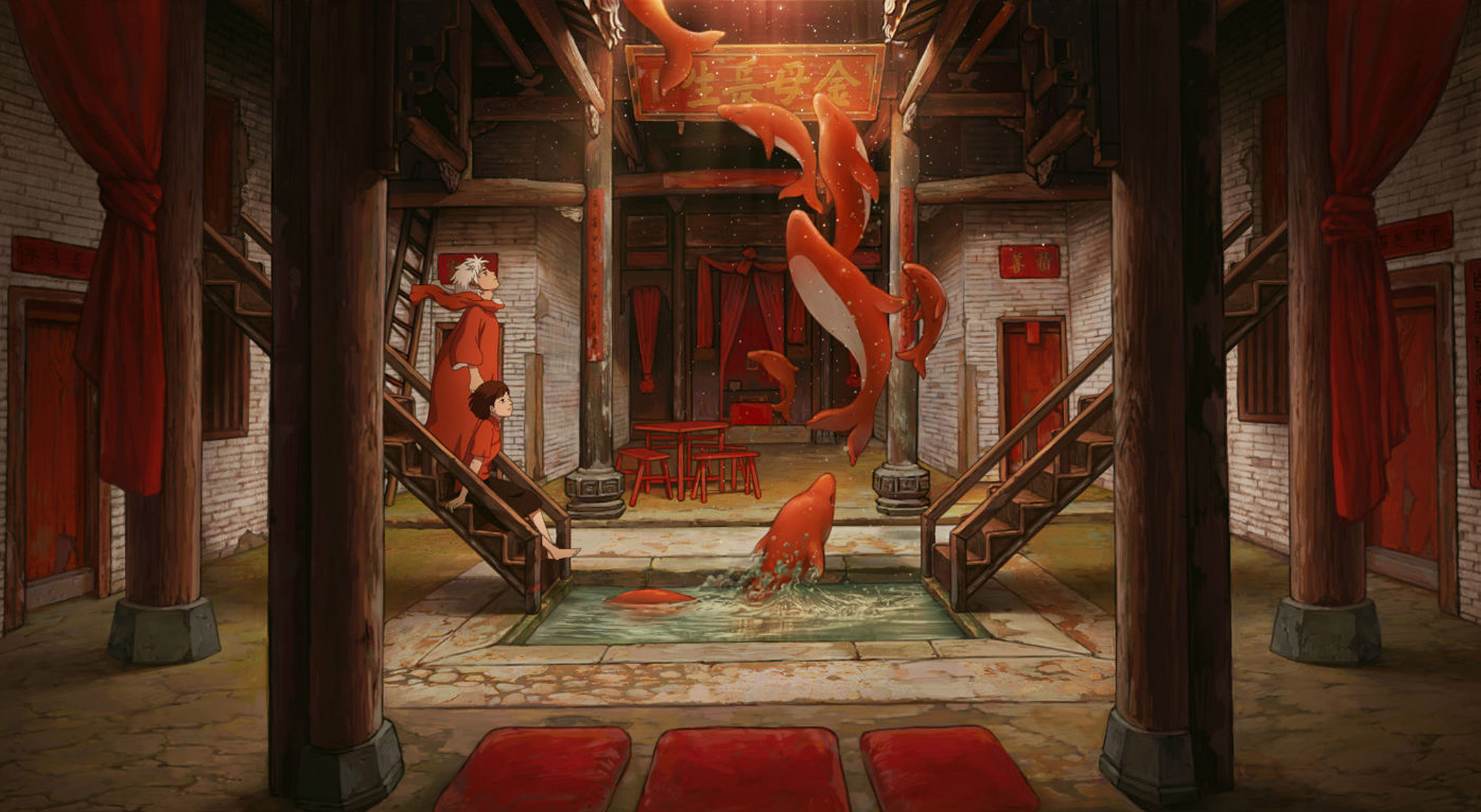 大鱼海棠图片调色,大鱼海棠色彩美学