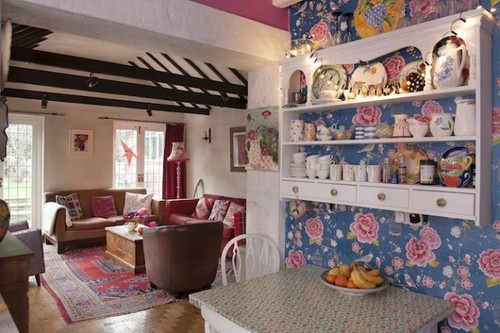 浪漫满屋花屋,浪漫满屋原木风格