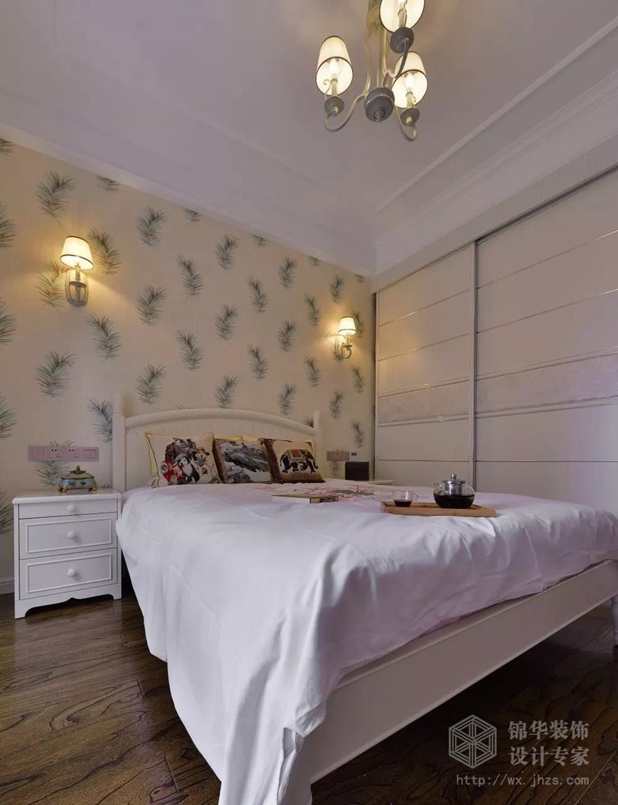 华府庄园106平米装修效果图,华府庄园顶楼复式阳光房