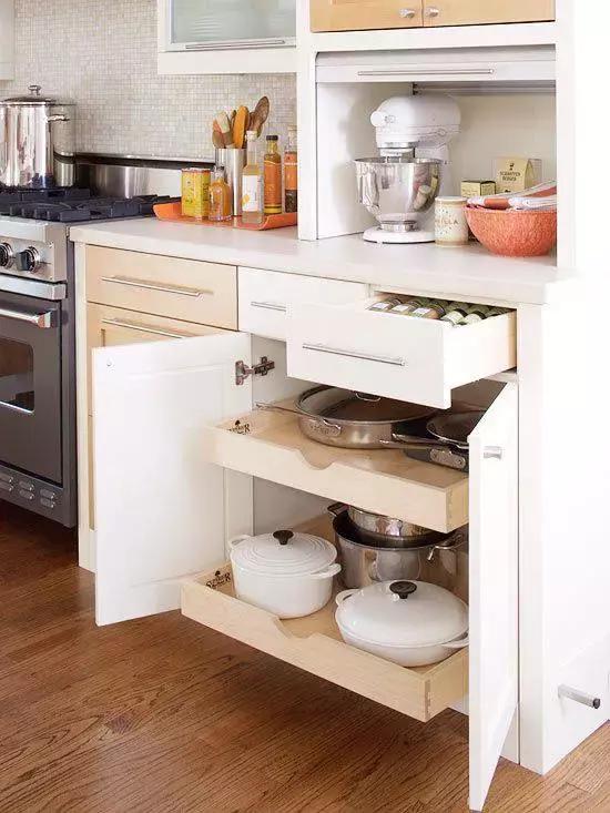 锅具收纳置物架实用吗,厨房收纳置物架锅具封闭