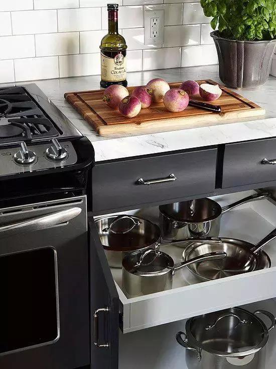 锅具收纳置物架实用吗,厨房收纳置物架锅具封闭