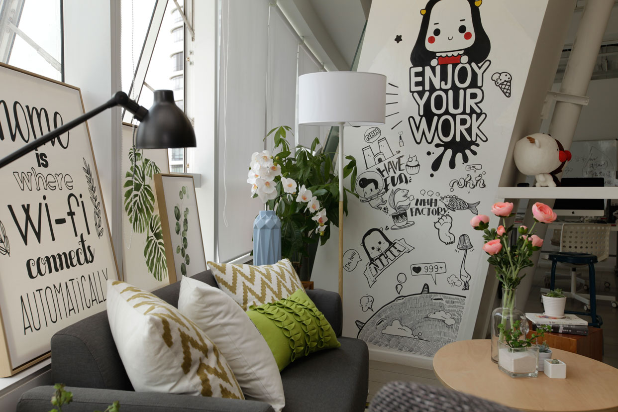 明星豪宅改造,网红办公室改造样板间