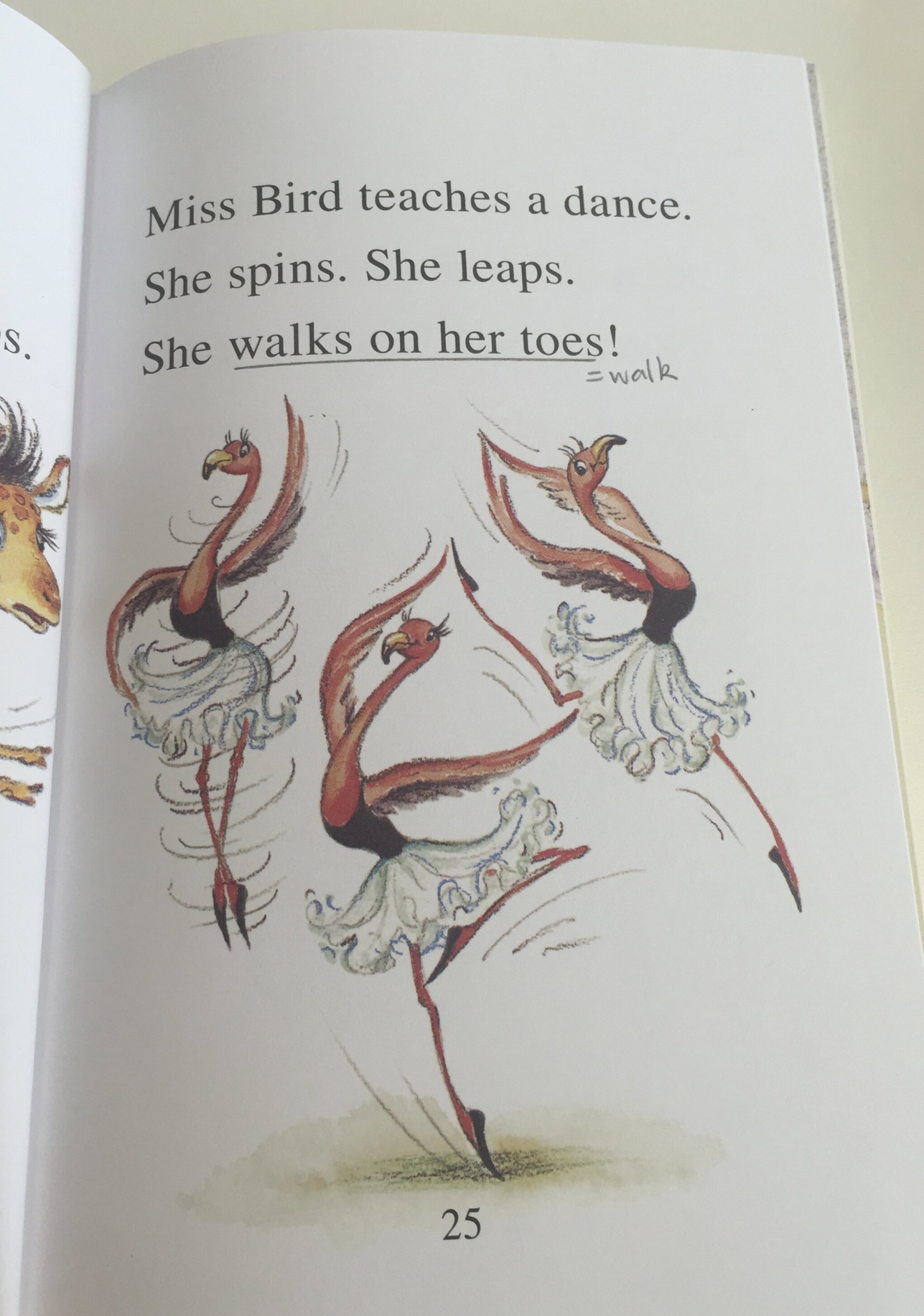 跟小猫Mia绘本学跳舞相关的英文,服装、舞蹈动作应有尽有