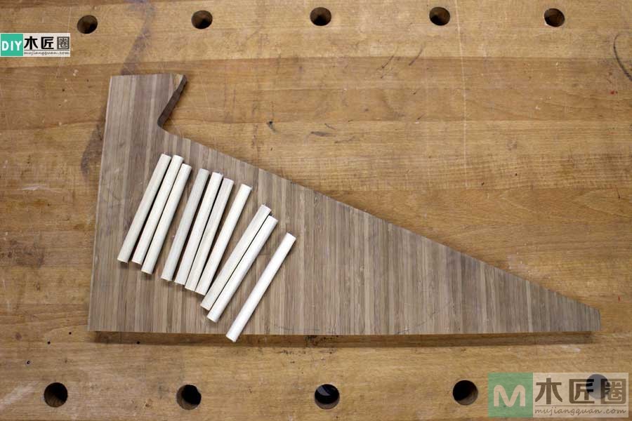 木工做酒柜红酒倒挂架,自做红酒杯倒挂架