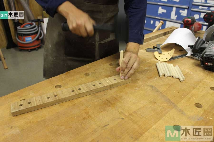 木工做酒柜红酒倒挂架,自做红酒杯倒挂架