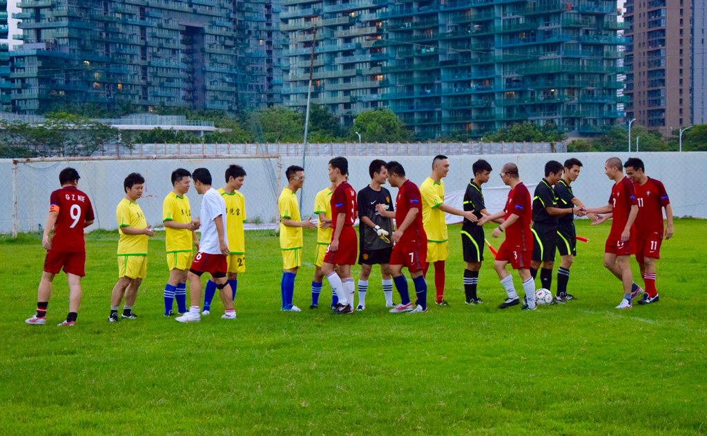 深圳南山区高新杯足球赛车悦宝大放异彩