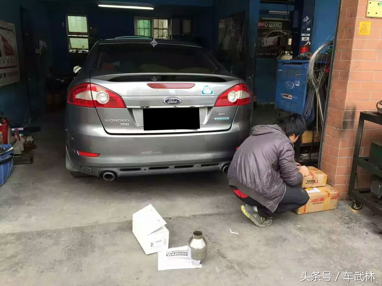 蒙迪欧致胜三元催化器怎么拆,10万公里福特蒙迪欧2.0缸内积碳