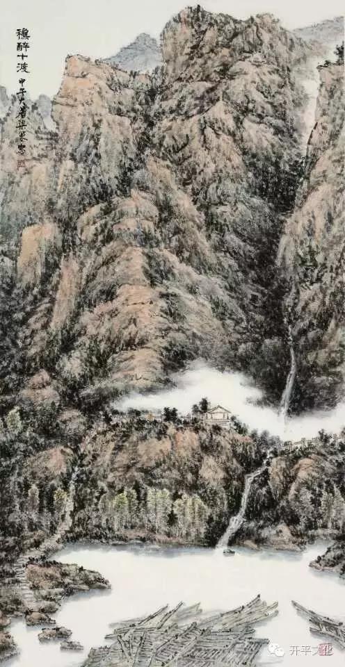 丰而为人:品梁策先生山水画