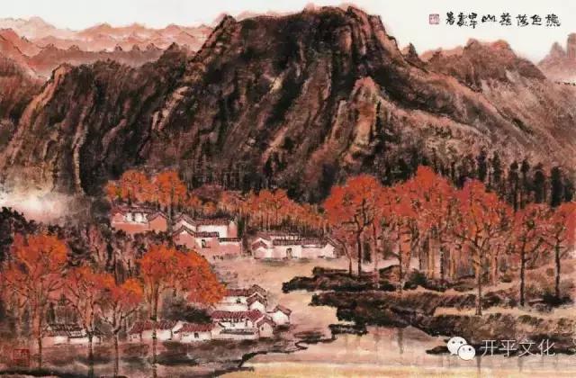 丰而为人:品梁策先生山水画