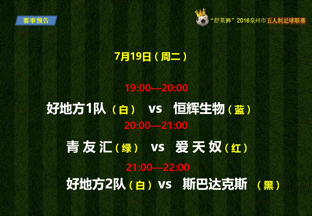 舒莱狮海西杯全国足球邀请赛,舒莱狮足球赛