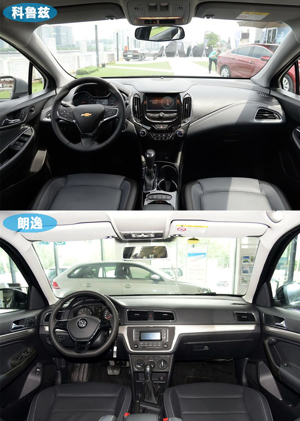 大众朗逸和雪佛兰科鲁兹哪个好,23款朗逸和23款科鲁兹哪个值得买