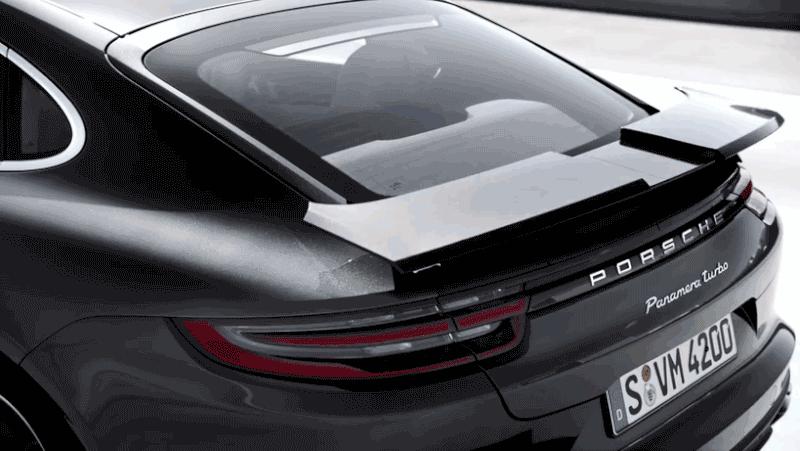 千万级电动超跑,超大尾翼自动升起的超跑