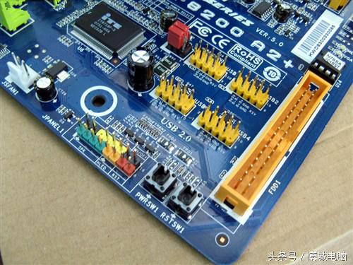 主机与主板的跳线,diy电脑机箱跳线与主板连接图解