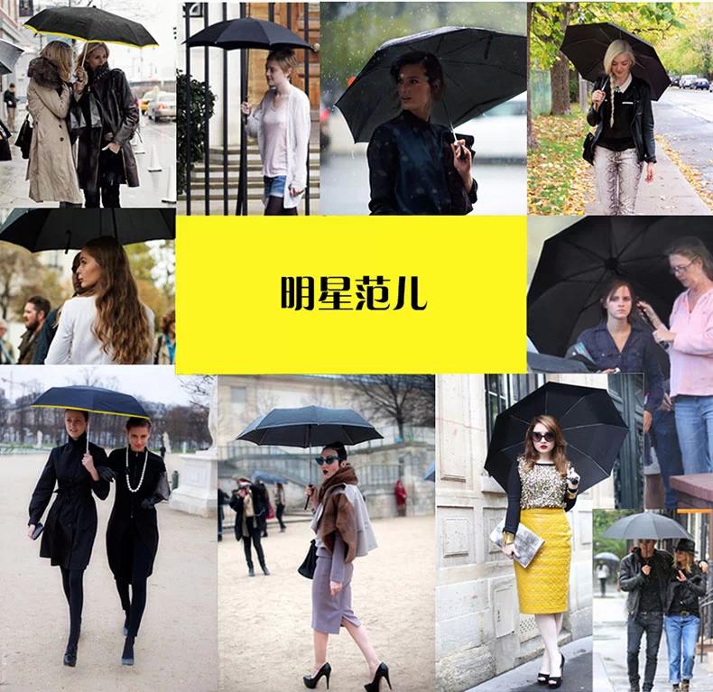 据说，美女都喜欢这么打伞