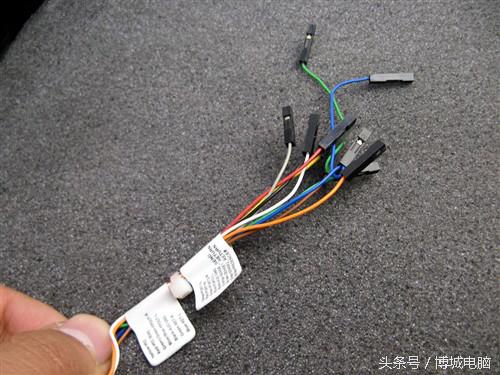 主机与主板的跳线,diy电脑机箱跳线与主板连接图解