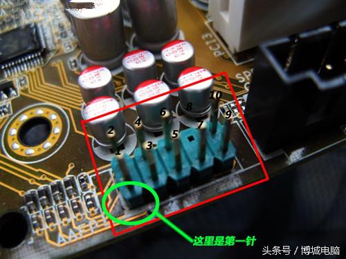 主机与主板的跳线,diy电脑机箱跳线与主板连接图解