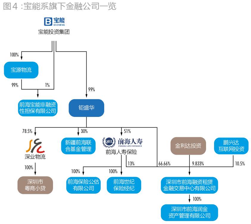 宝能系实力,宝能系详细说明