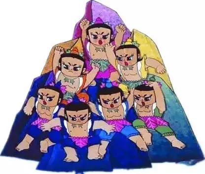 葫芦娃你真的看懂了吗,你知道葫芦娃为什么都长的一样吗