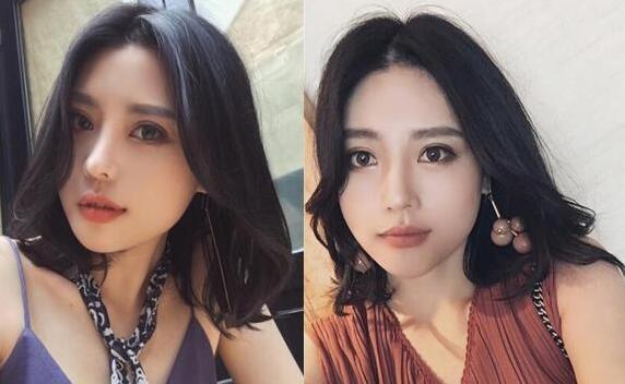 韩式梨花烫短发发型图片,韩式中分发型短发