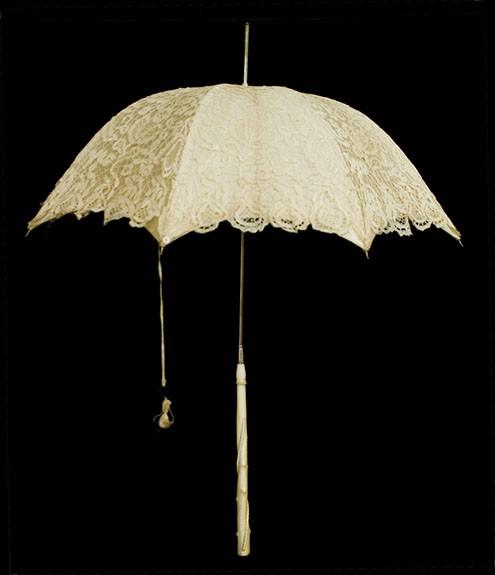 据说，美女都喜欢这么打伞