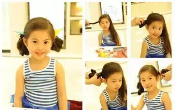 儿童头发简单扎法6-12岁自己扎,儿童扎头发教程简单2-3岁