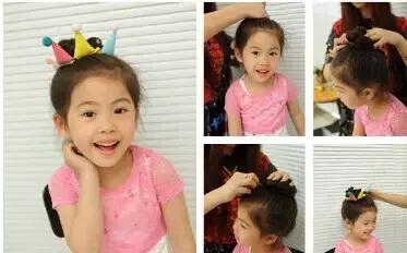 儿童头发简单扎法6-12岁自己扎,儿童扎头发教程简单2-3岁