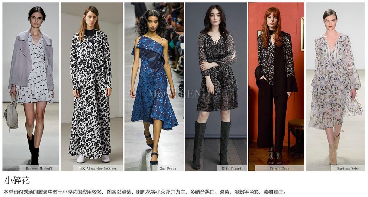 秋冬印花图案趋势,今年比较火的印花图案