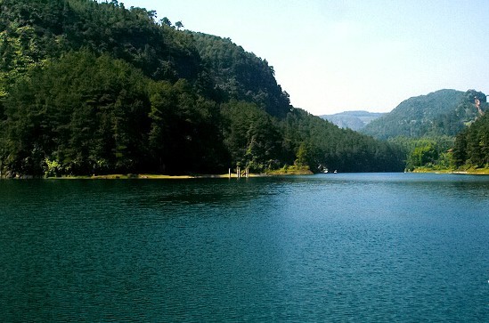 白云山林海风景,资中县白云山风景区