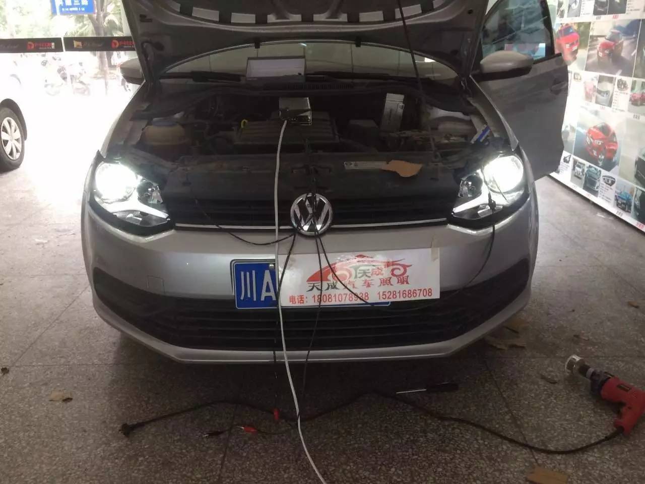 成都哪家改汽车灯好,改车灯成都