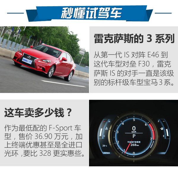 高颜值却不叫座的好车试雷克萨斯IS200t