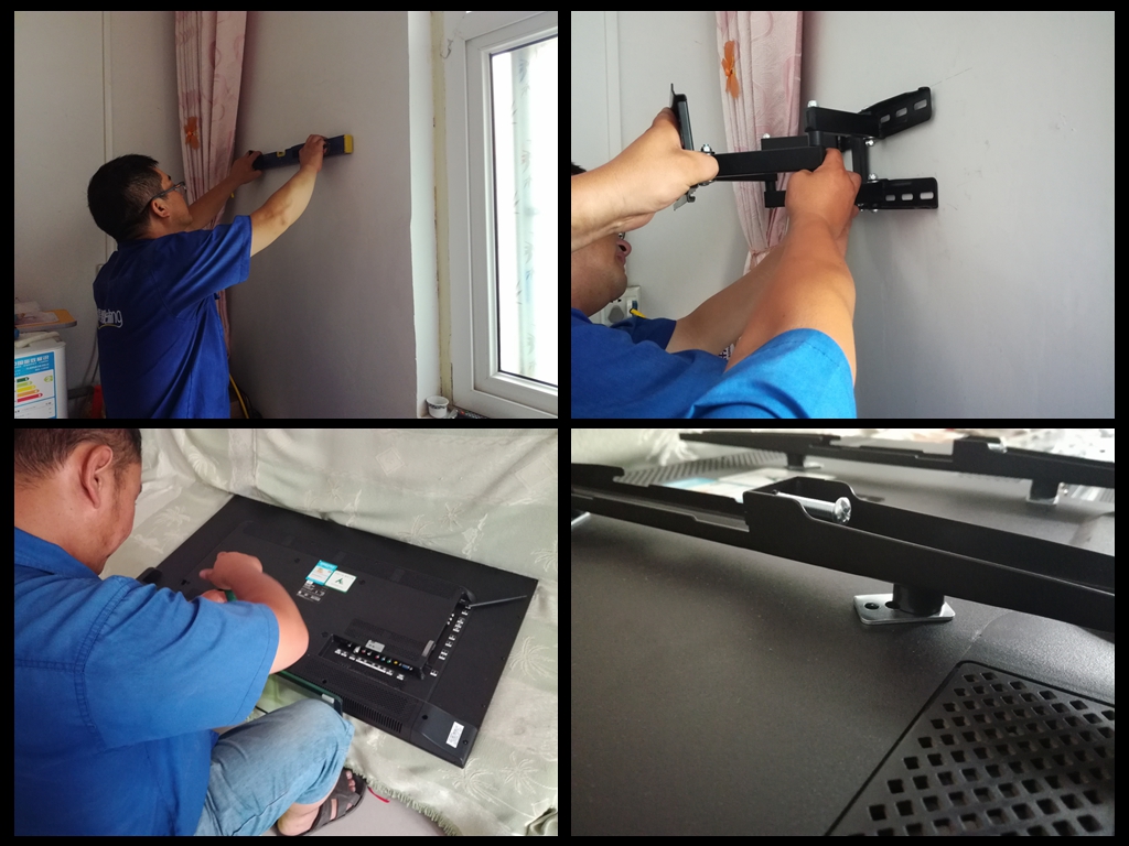 只为迎合我们最舒适的观看视角——乐歌LG7宽幅摇臂型挂架体验