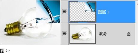 PS教程:灯泡中的金鱼