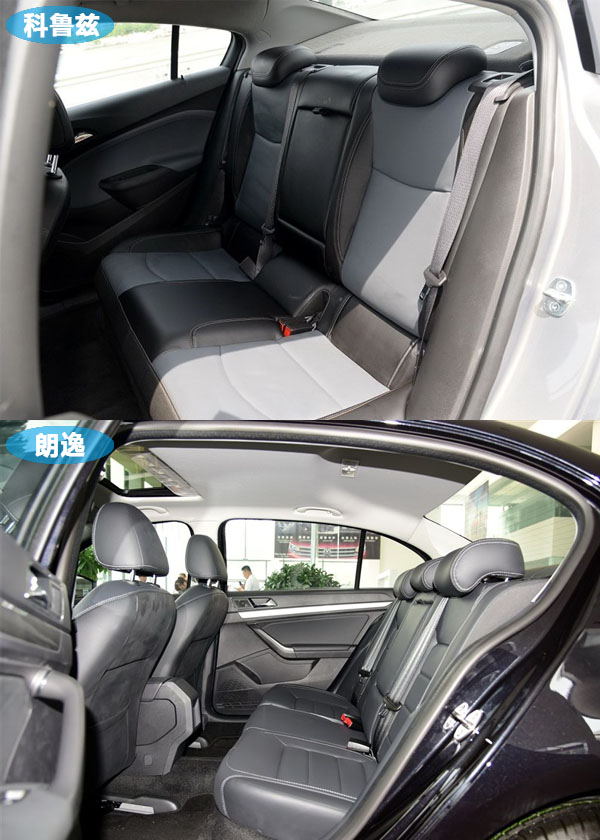 大众朗逸和雪佛兰科鲁兹哪个好,23款朗逸和23款科鲁兹哪个值得买