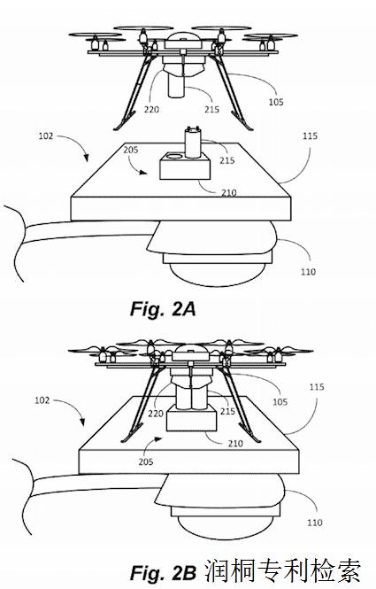 亚马逊最新专利：快递无人机可借路灯或电线杆充电