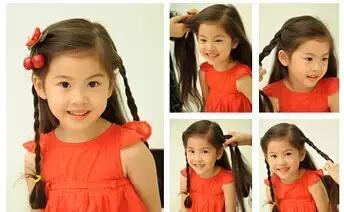 儿童头发简单扎法6-12岁自己扎,儿童扎头发教程简单2-3岁