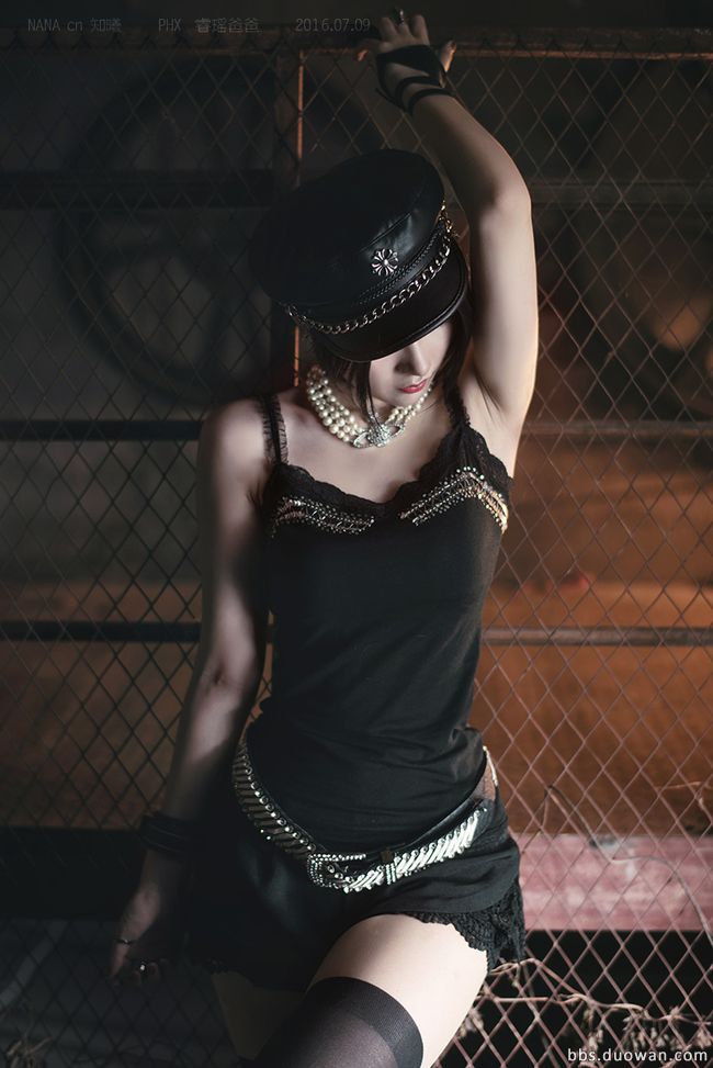 大崎娜娜穿搭朋克,cos大崎娜娜明星